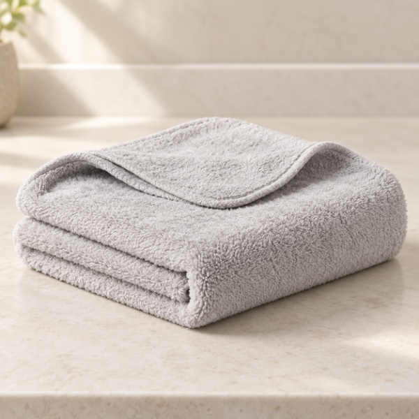 Producto - TOALLON BAMBU Y BURBUJAS SUPER SUAVE 70X140