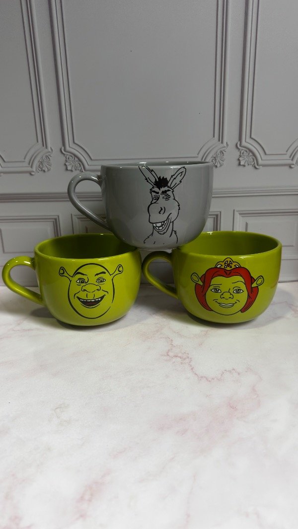 Producto - Trio tazones - Shrek