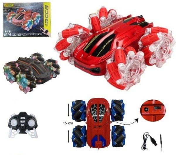 Producto - JG160240 AUTO 360 TODO TERRENO CON LUCES LED