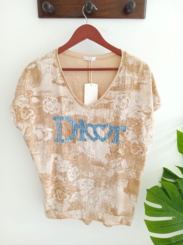 Producto - Remera dior beige