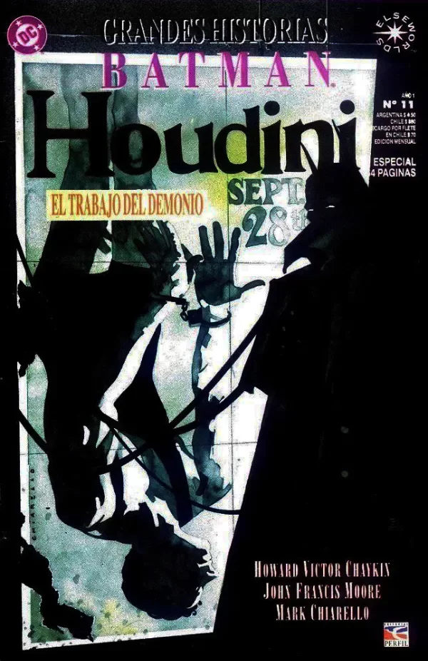 Producto - GRANDES HISTORIAS - BATMAN/HOUDINI: EL TRABAJO DEL DEMONIO