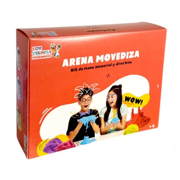 Producto - Mini Juego De Ciencia 3 Kit Arena Movediza Niños +4 Años