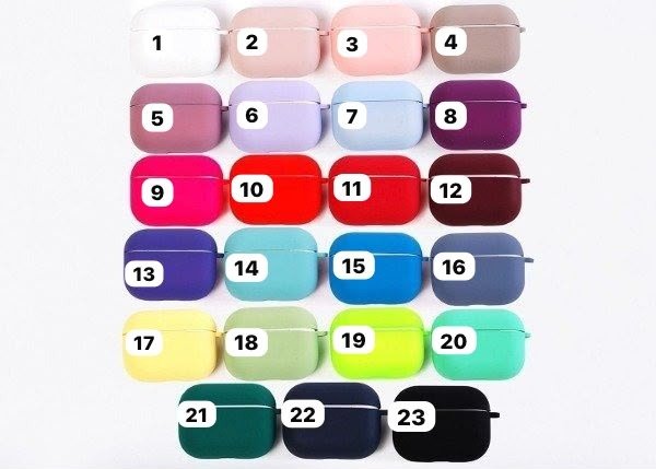 Producto - Fundas protectoras COLORIDAS para Airpods PRO y PRO 2da generación - 0