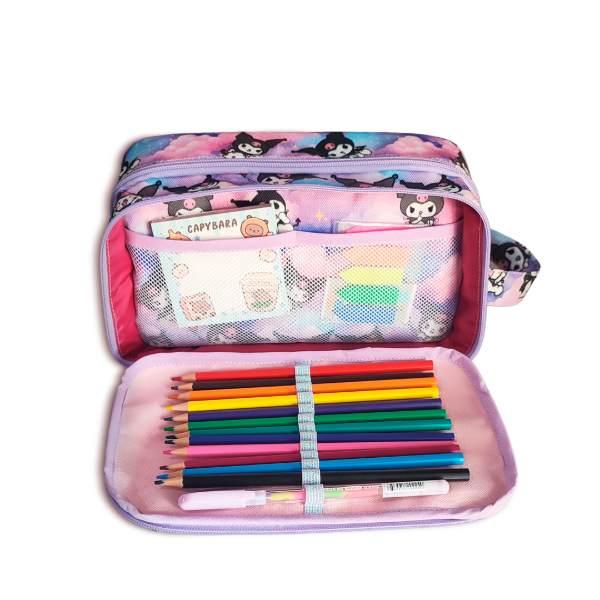 Producto - Cartuchera multiespacio - Kuromi