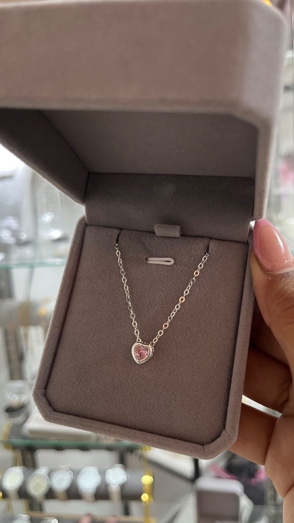 Producto - Collar Amelia rosa - 0