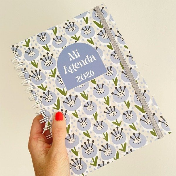 Producto - Agenda A5 "Mi vida" Azul
