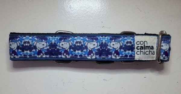Producto - SNOOPY FLORES AZUL 3 CM