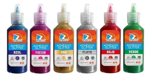 Producto - ADHESIVO EZCO GLITTER 21 GRS