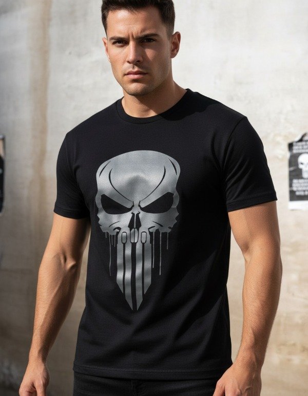 Producto - Remera The Punisher Frank Castle Calavera