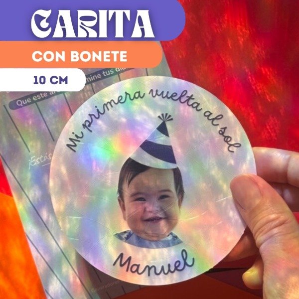 Producto - Carita con Bonete (a partir de 15u.)