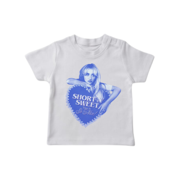 Producto - Baby Tee Top Sabrina Carpenter Short N Sweet