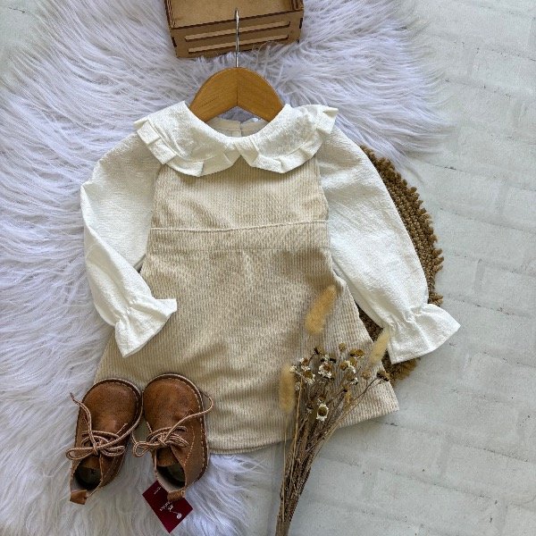 Producto - Jumper Genoveva BEIGE linea de bebas hasta 4 años