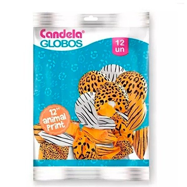 Producto - GLOBOS CANDELA ANIMAL PRINT