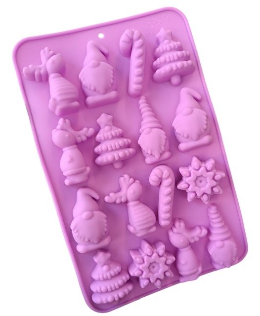 Producto - MOLDE SILICONA FIGURAS NAVIDEÑAS