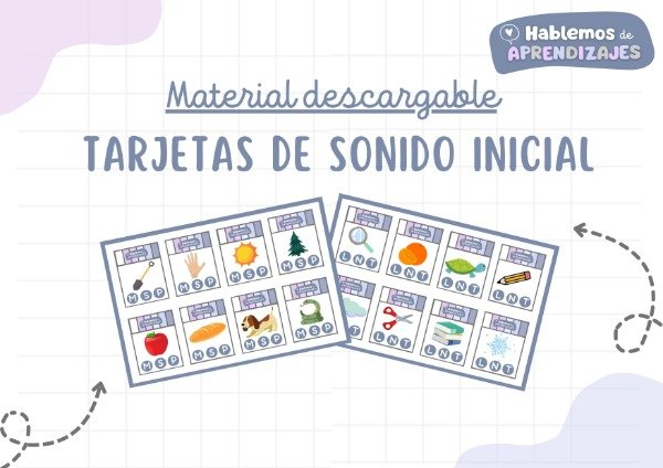 Producto - Tarjetas visuales: Sonido inicial