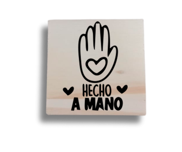 Producto - Sello Manual #17 - Hecho a mano 2