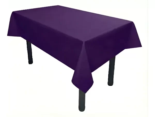 Producto - Mantel Violeta Reutilizable 1.80x1.20 Mts Friselina Gruesa