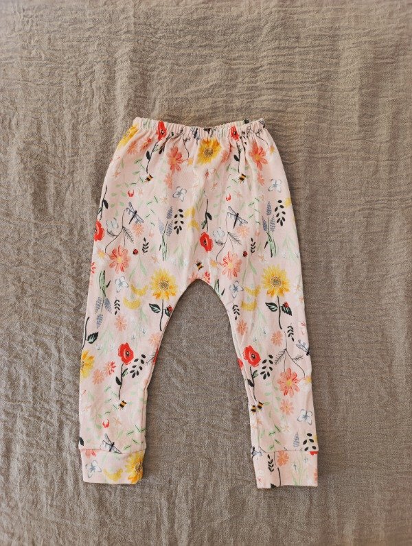 Producto - 6-9  MESES - Pantalón de algodón - Flores