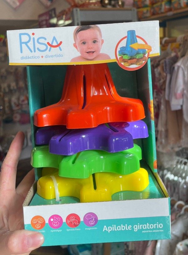 Producto - Juguete didáctico apilable giratorio