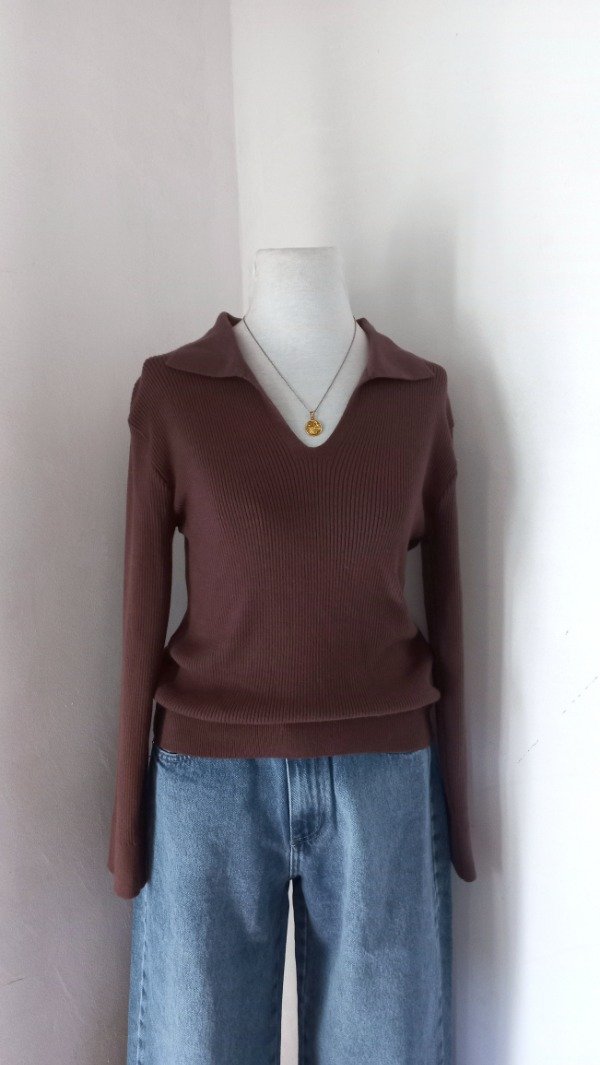 Producto - SWEATER CASSIA CHOCO