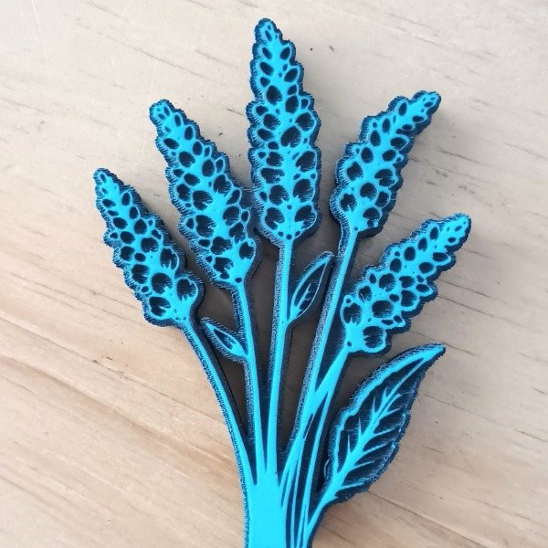 Producto - Sello de goma XXL Lavanda