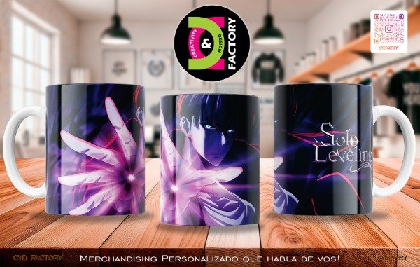 Producto - Taza - Anime - Solo Leveling - TZ-RT-BL-11OZ-140-ANM-SL