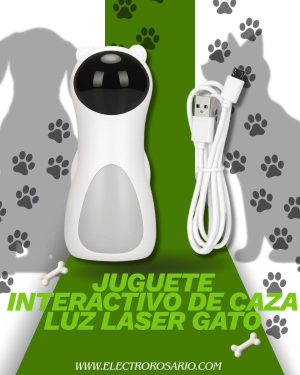 Producto - Juguete Interactivo De Caza Luz Laser Gato