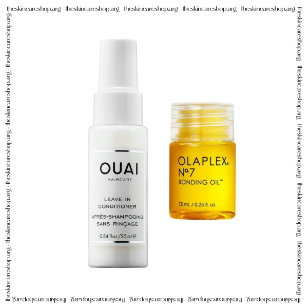 Producto - KIT - OUAI LEAVE IN CONDITIONER + OLAPLEX N7