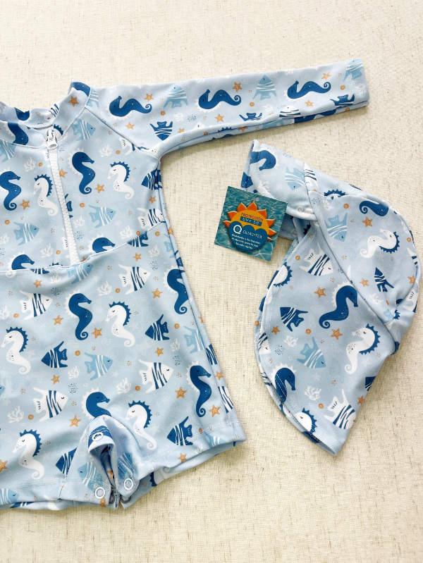 Producto - Traje de baño estampa CABALLITO talles hasta 4 años