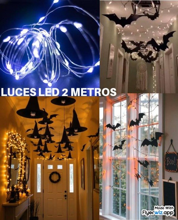 Producto - Luces led 2 metros decoración horror