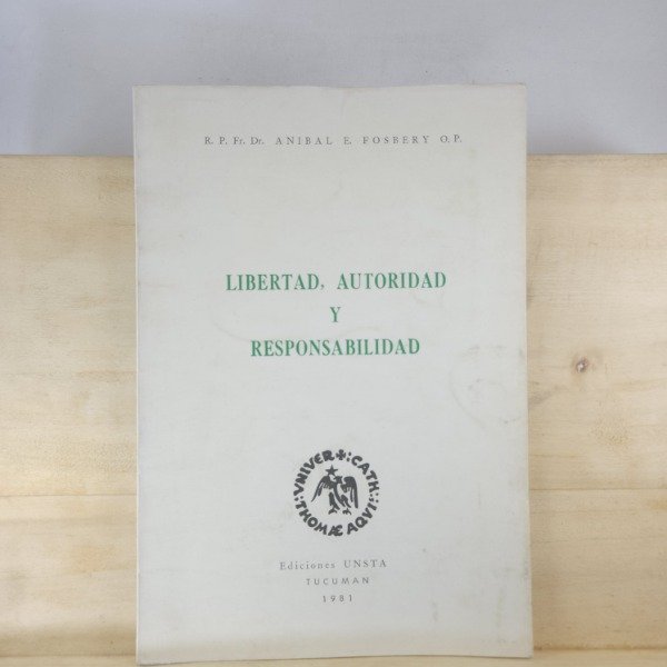 Producto - FOSBERY OP - LIBERTAD, AUTORIDAD Y RESPONSABILIDAD