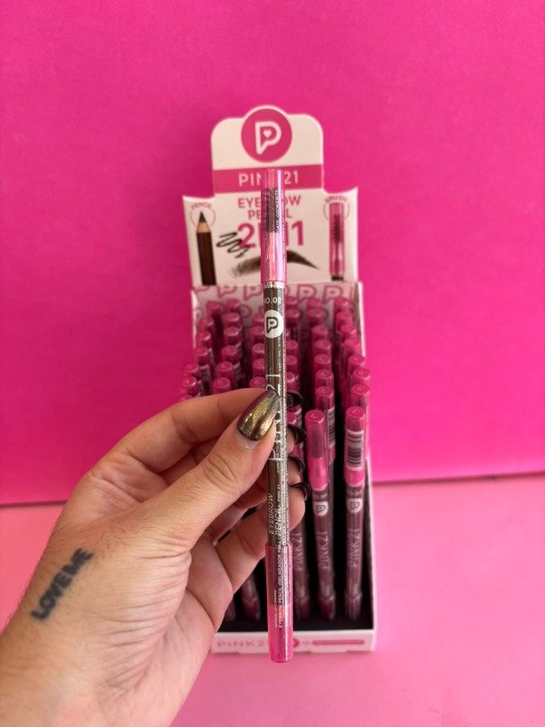 Producto - Lapiz y cepillo para cejas pink21