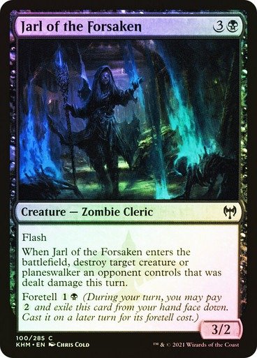 Producto - Jarl of the Forsaken Foil  Kaldheim