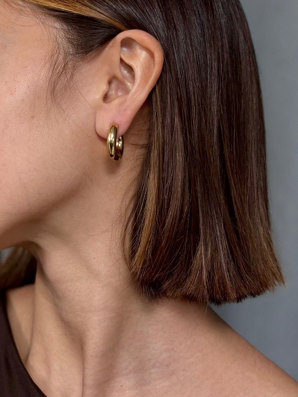 Producto - Aros BIG DORADO