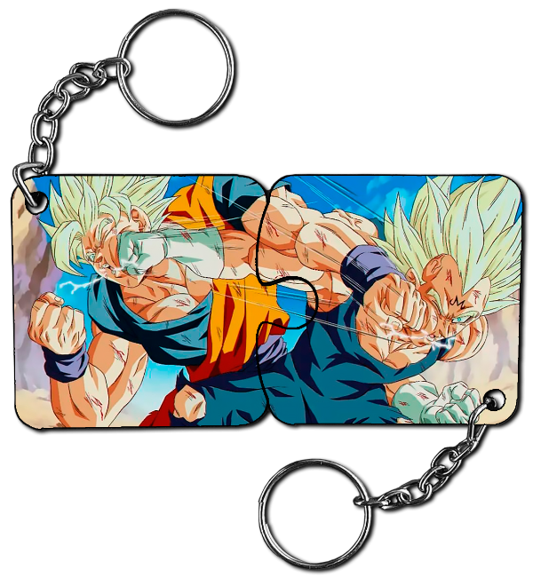 Producto - Goku vs Vegeta B -Llaveros