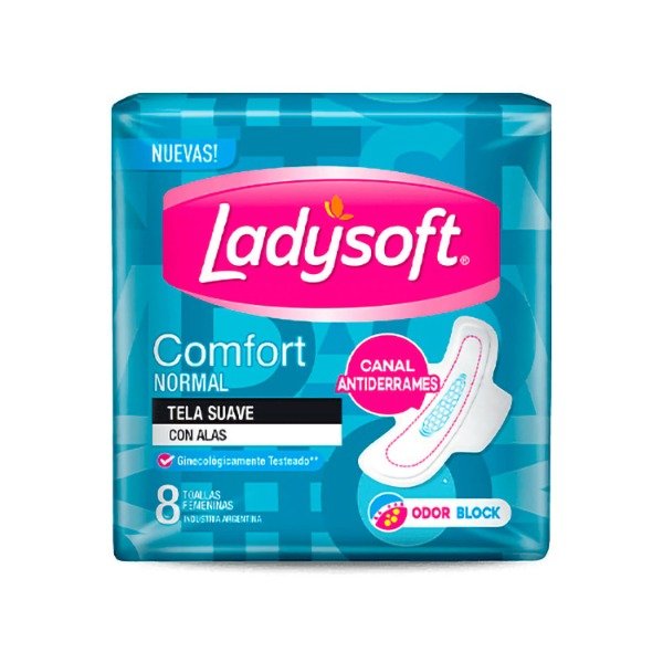 Producto - Toallitas Ladysoft Comfort X 8 U