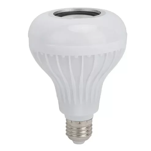 Producto - Foco parlante LED RGB con control