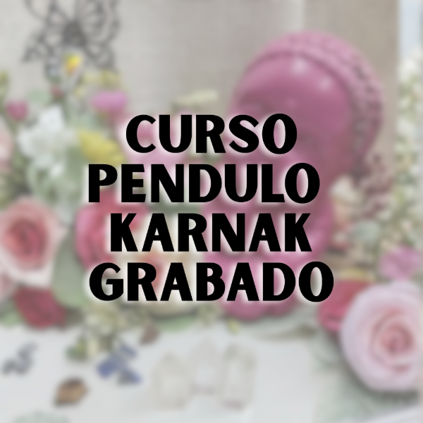 Producto - CURSO PENDULO KARNAK