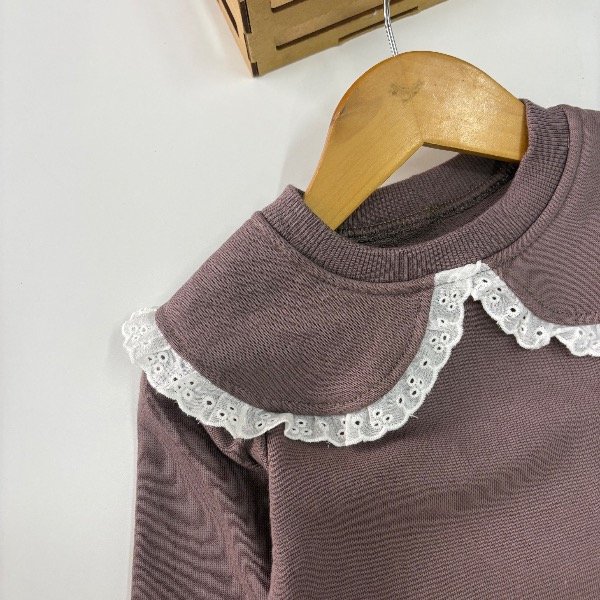 Producto - Buzo Maddy en color CHOCOLATE talles hasta 3/4 años - 2
