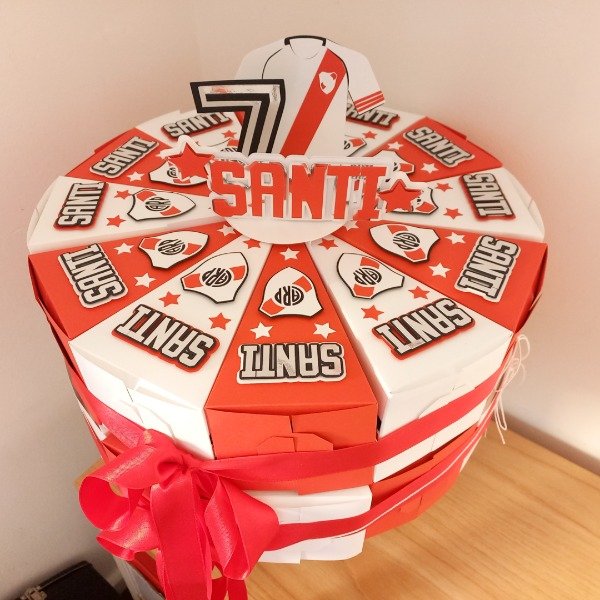 Producto - Torta Golosinera cajas personalizadas con topper