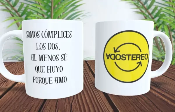 Producto - Taza - Soda Stereo Frase 9