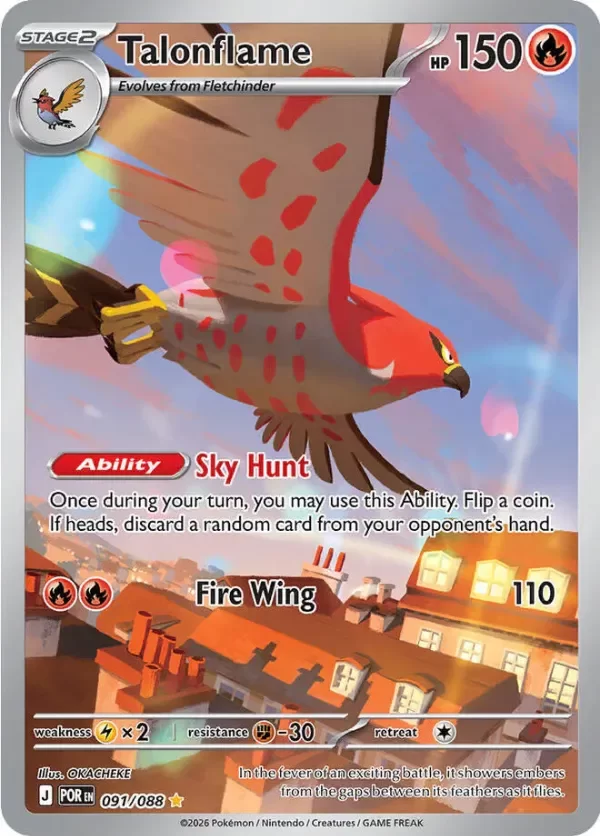 Producto - Talonflame (091/088) [Mega Evolution: Perfect Order]