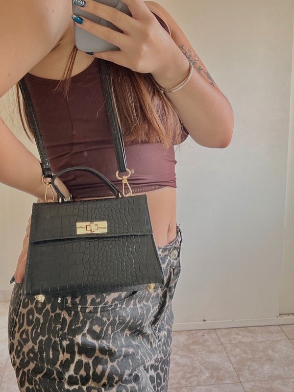 Producto - Cartera piel de reptil