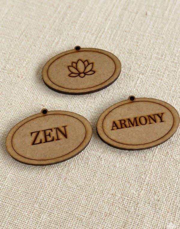 Producto - Trío de mini plaquitas zen