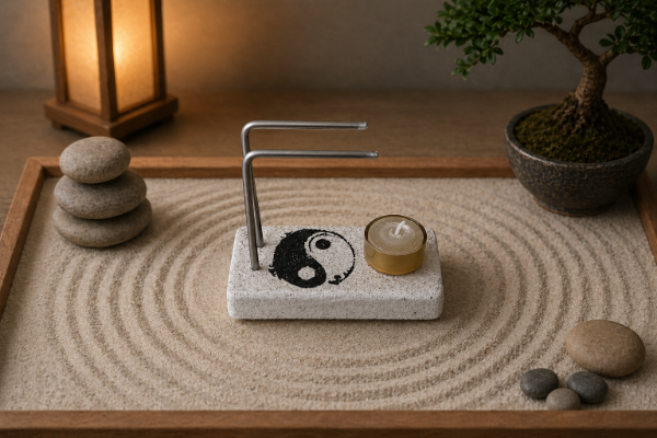 Producto - Quemador de Palo Santo Yin Yang