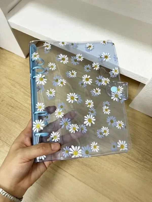 Producto - Binder A5 margarita celeste