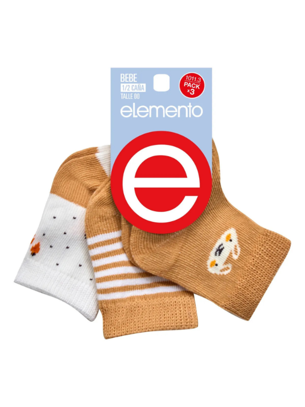 Producto - ART. 564 PACK X 3 MEDIAS DE BEBÉ