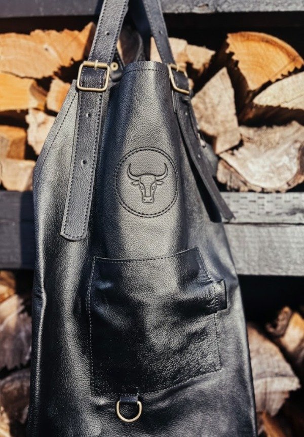 Producto - COMBO parrillero - Delantal, guantes y roll porta cuchillos - 3