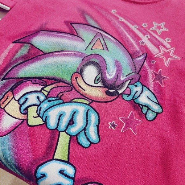 Producto - REMERA MANGA CORTA INFANTIL SONIC GLOW T.8 - 1