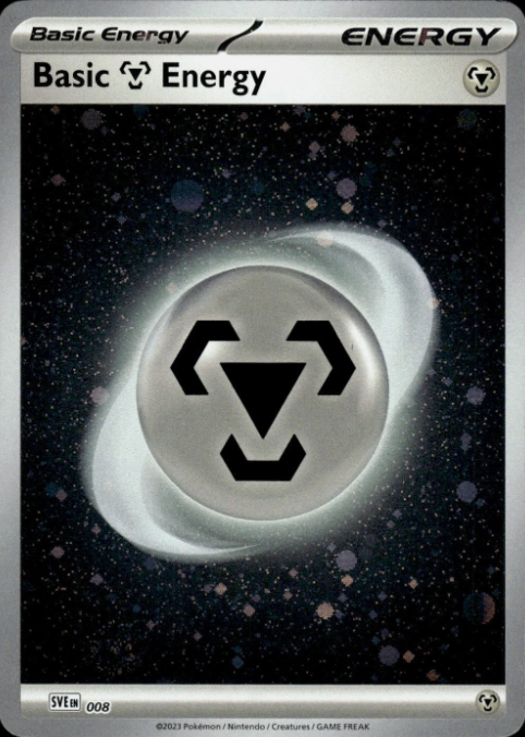 Producto - Basic Metal Energy (Cosmos Holo) 008 SVE: Scarlet and Violet Energies